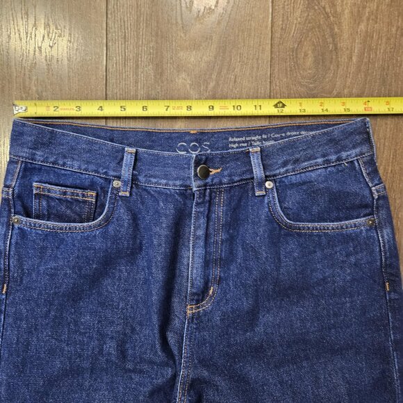 COS Women's High Rise Blue Jeans - Picture 8 of 14